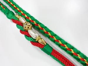 正絹　振袖用　手組帯締め